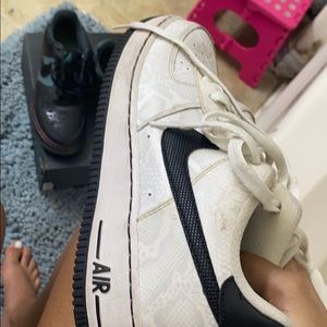 White and black air forces